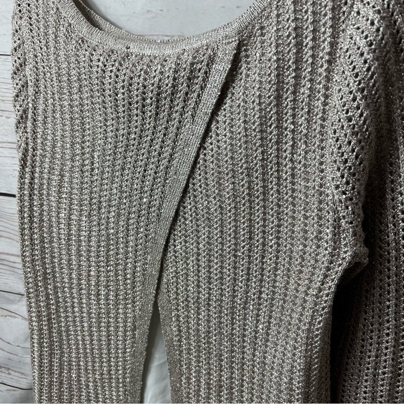 Nwot Whbm Sequin Twofer Sweater - Picture 7 of 10